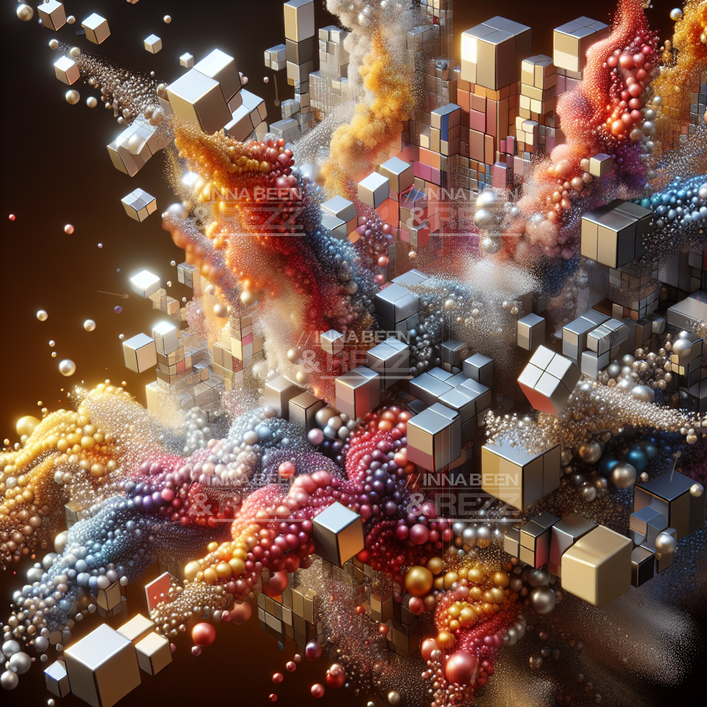 Cubist Transformative abstract art print #3