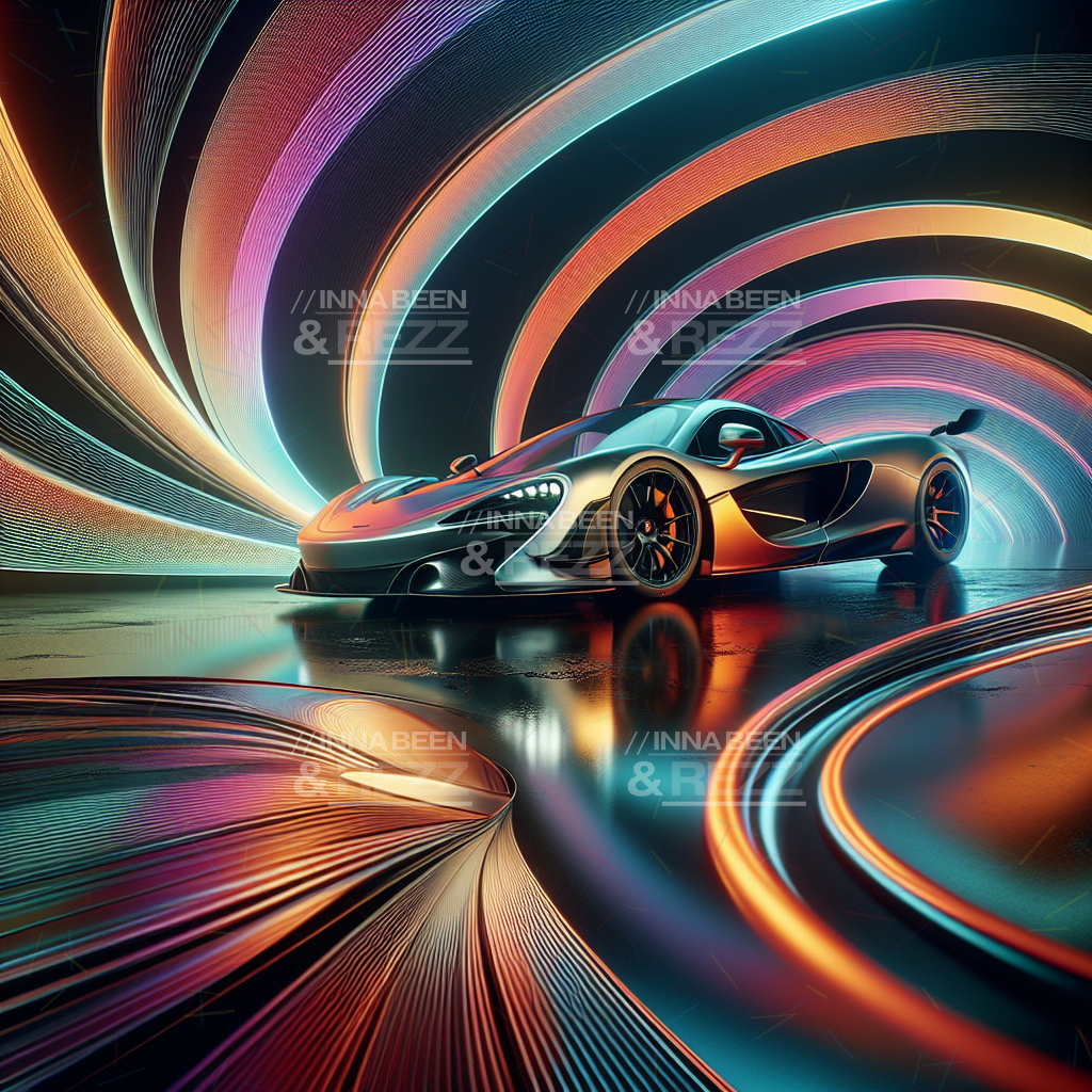 Speed Racer abstract art print #11