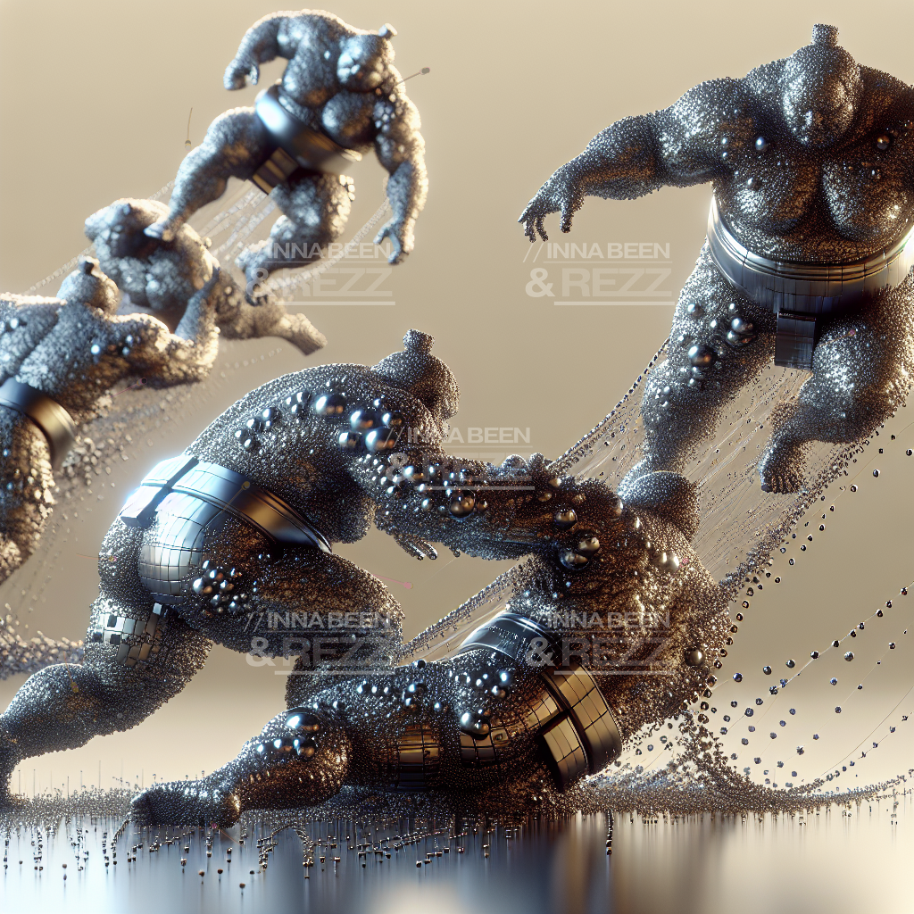 Sumo abstract art print #2