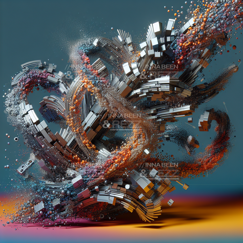 Cubist Transformative abstract art print #2