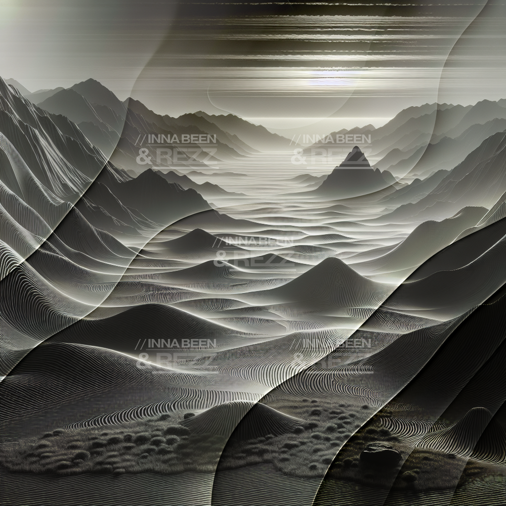 Shift Sands abstract art print #5